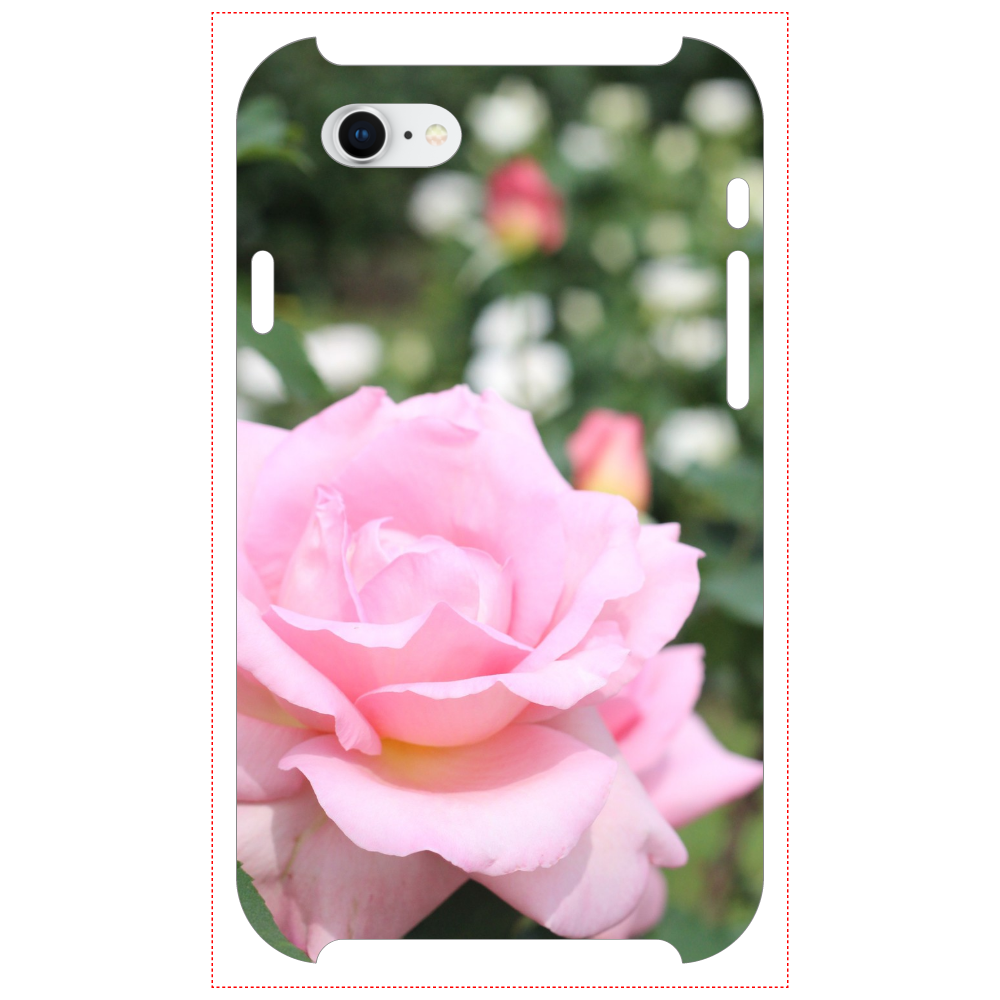 スマホケース(全面印刷) iPhone8/Pink rose iPhone8