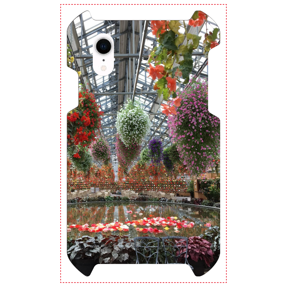 スマホケース(全面印刷) iPhoneXR/Begonia garden iPhoneXR