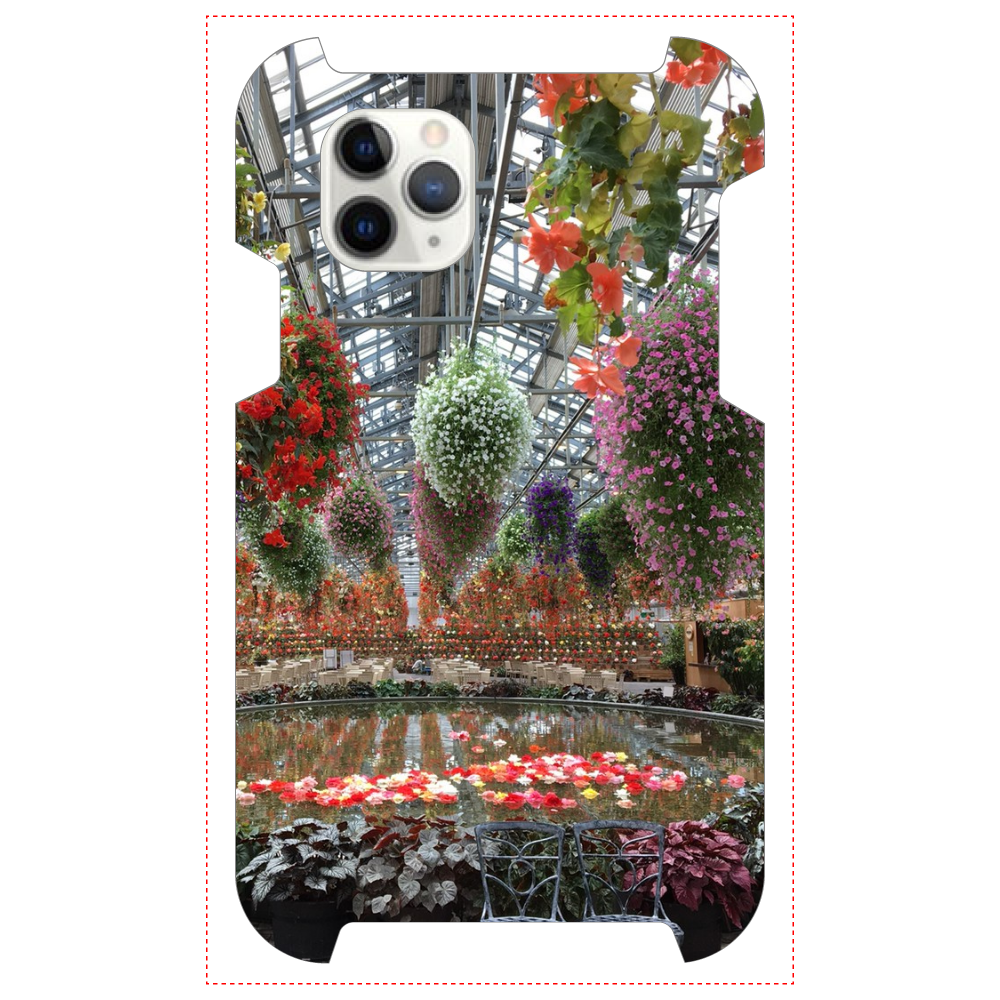 スマホケース(全面印刷) iPhone11ProMAX/Begonia garden iPhone 11 ProMAX