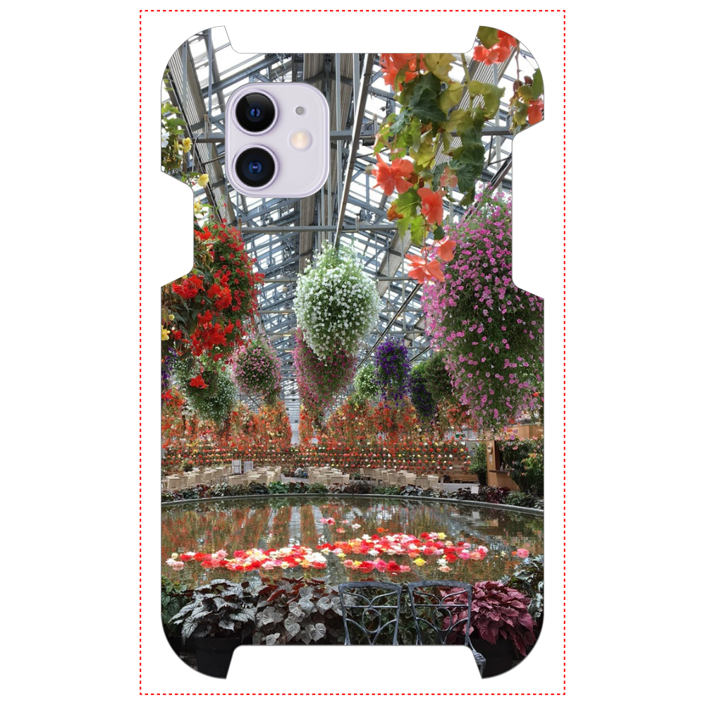 スマホケース(全面印刷) iPhone11/Begonia garden iPhone 11