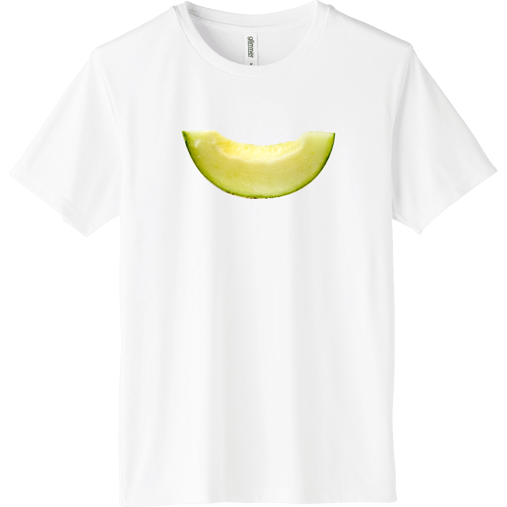 melon_white インターロックドライTシャツ