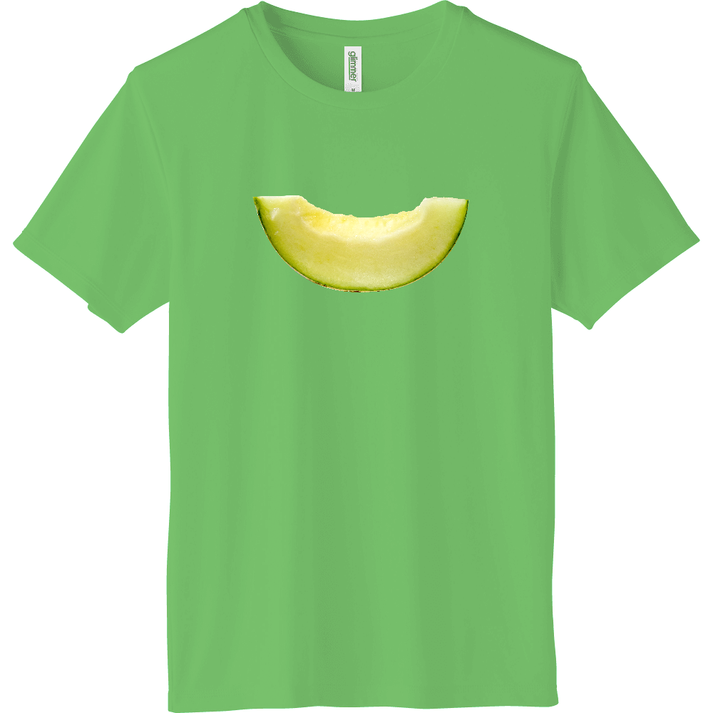 melon_green インターロックドライTシャツ