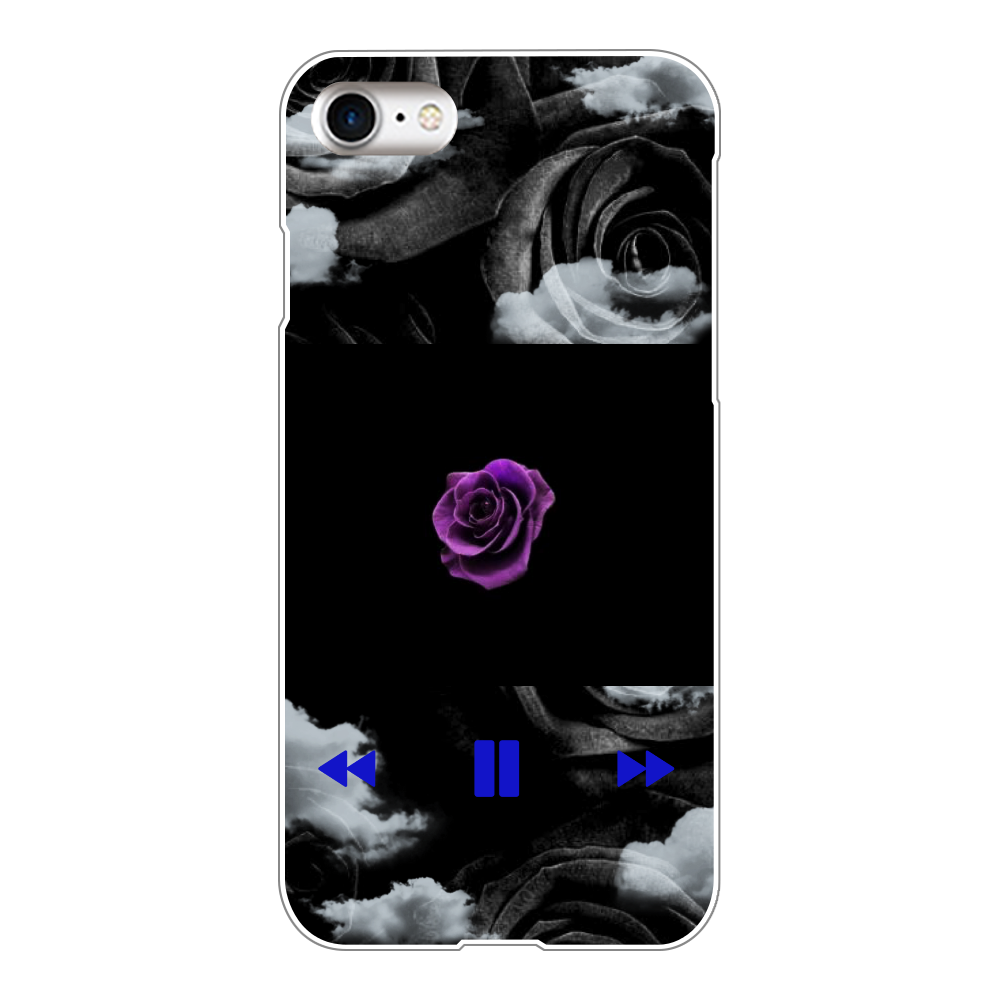 薔薇iPhone7(透明)1