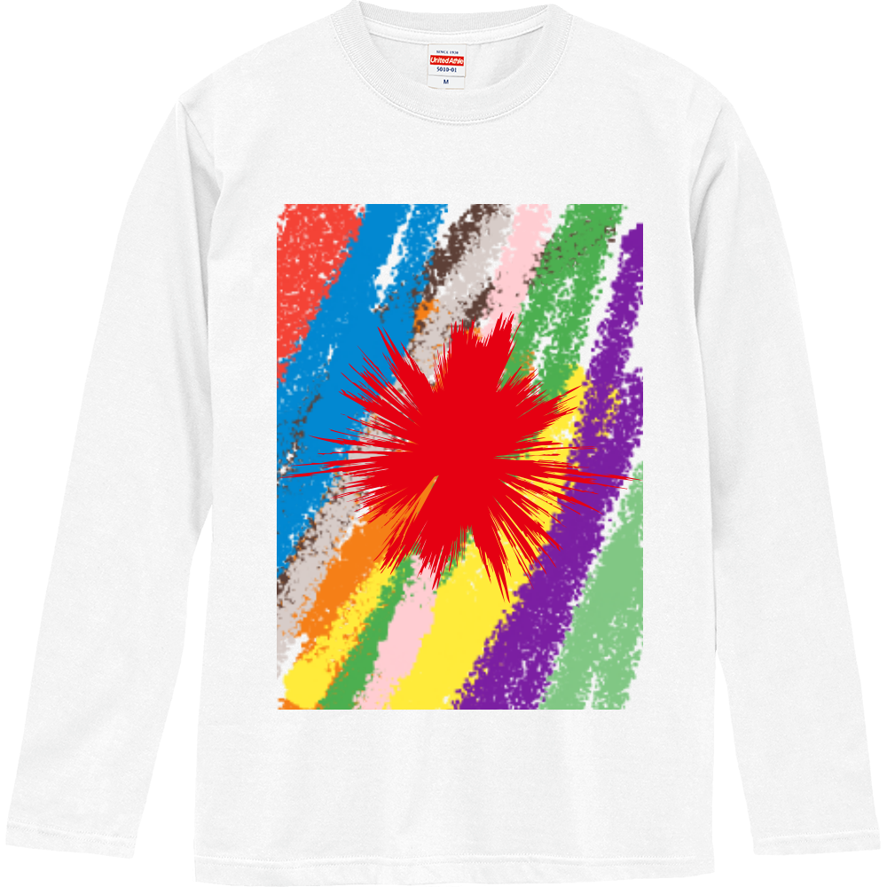 Colors Attack（長袖） ロングスリーブTシャツ