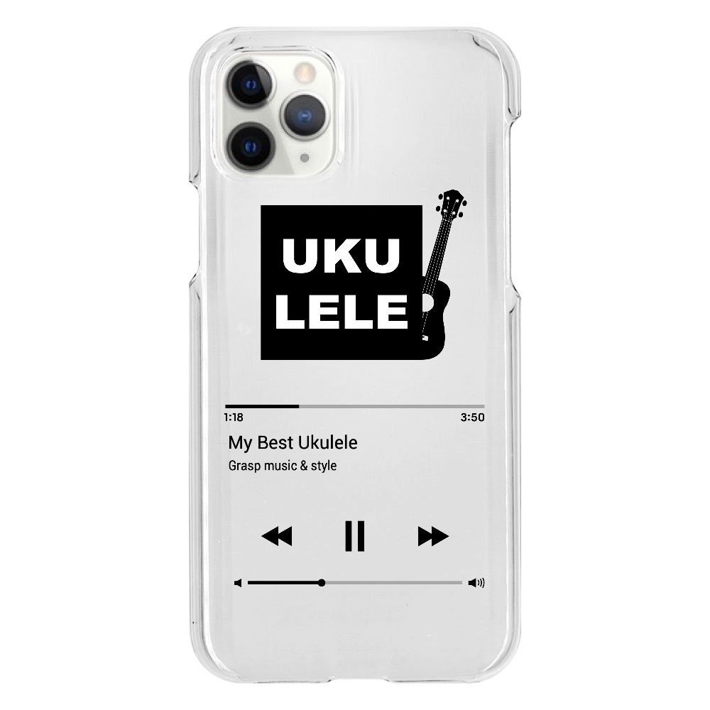 My Best Ukulele Music Player / Black iPhone11 Pro（透明）