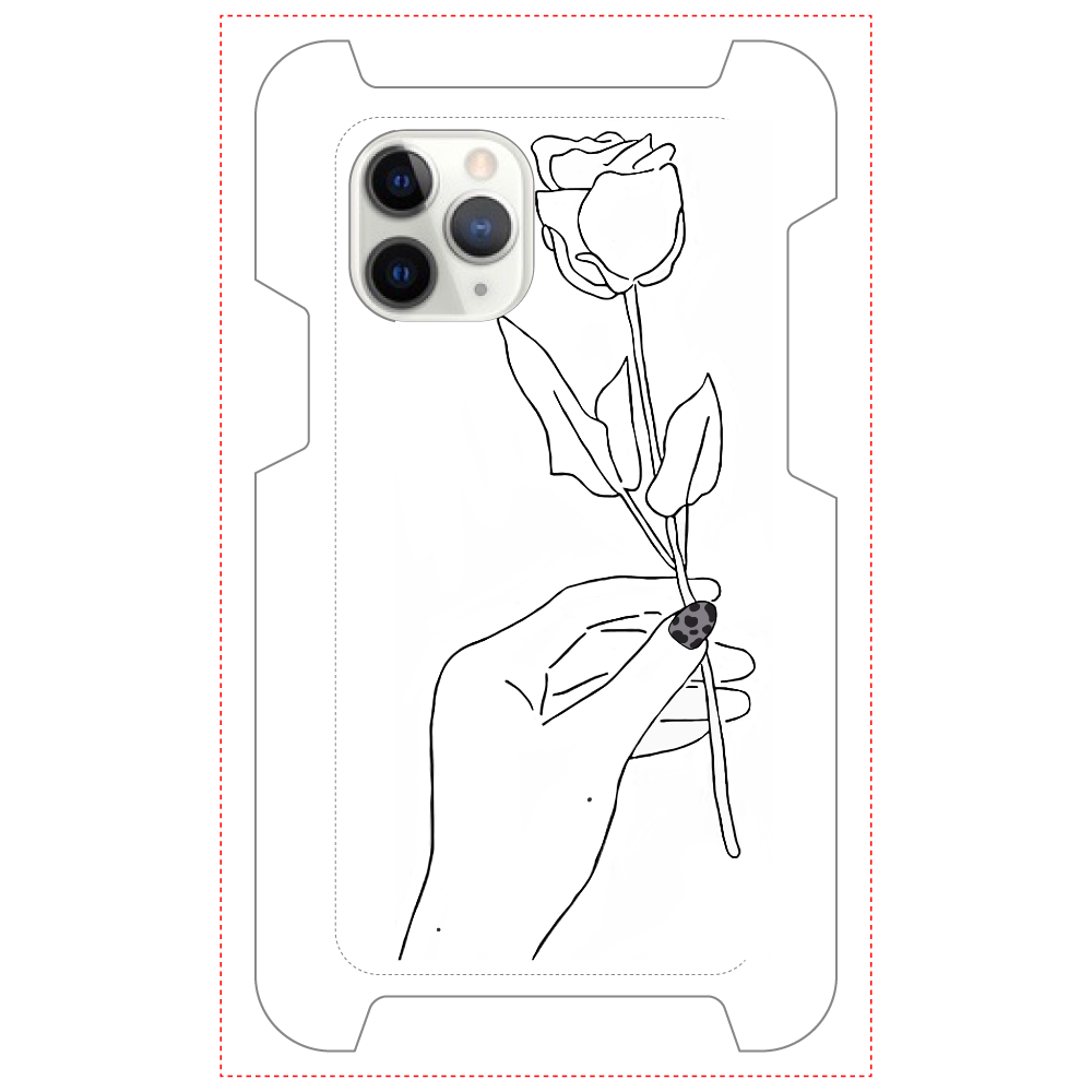 薔薇のiPhoneケース