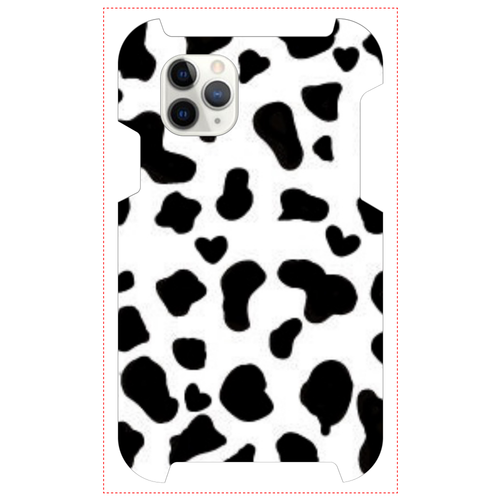 牛柄 iPhoneケース iPhone 11 ProMAX