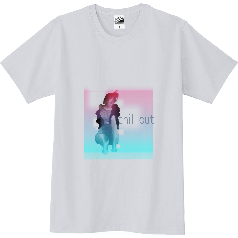 chill outデザインT スリムＴシャツ