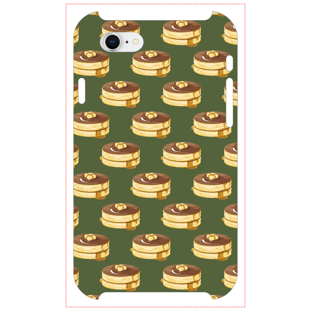 パンケーキのスマホケース iPhone8