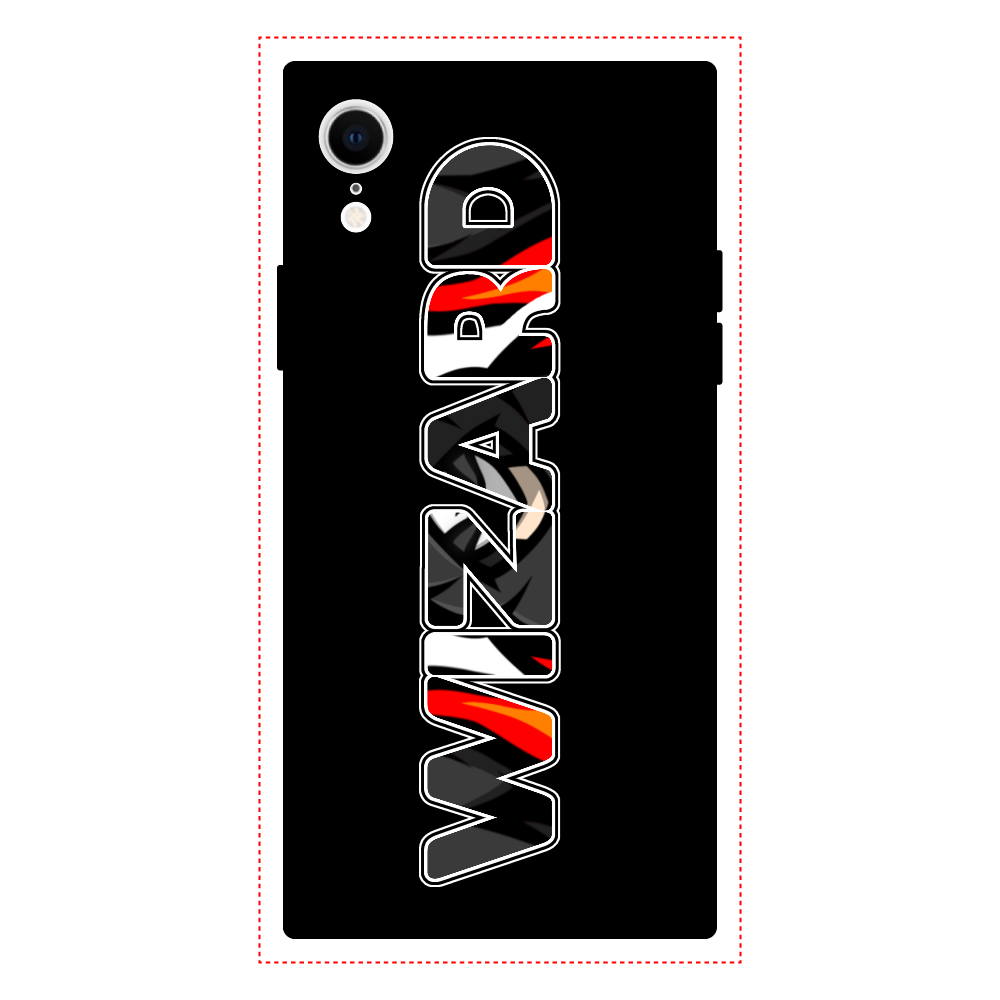 WIZARD 【XR】 iPhoneXR 背面強化ガラス(スクエア）