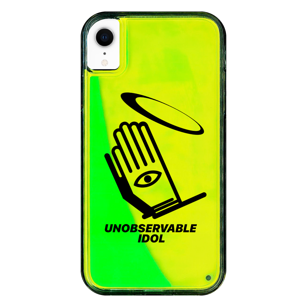 UNOBSERVABLE  IDOL iPhoneXR ネオンサンドケース1
