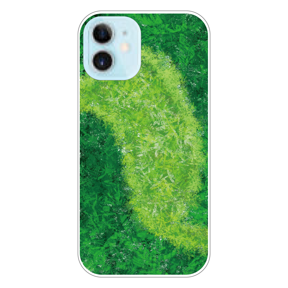 胃袋さんの休日（横）iPhone12 mini（透明） オリジナル iPhone12 mini（透明）