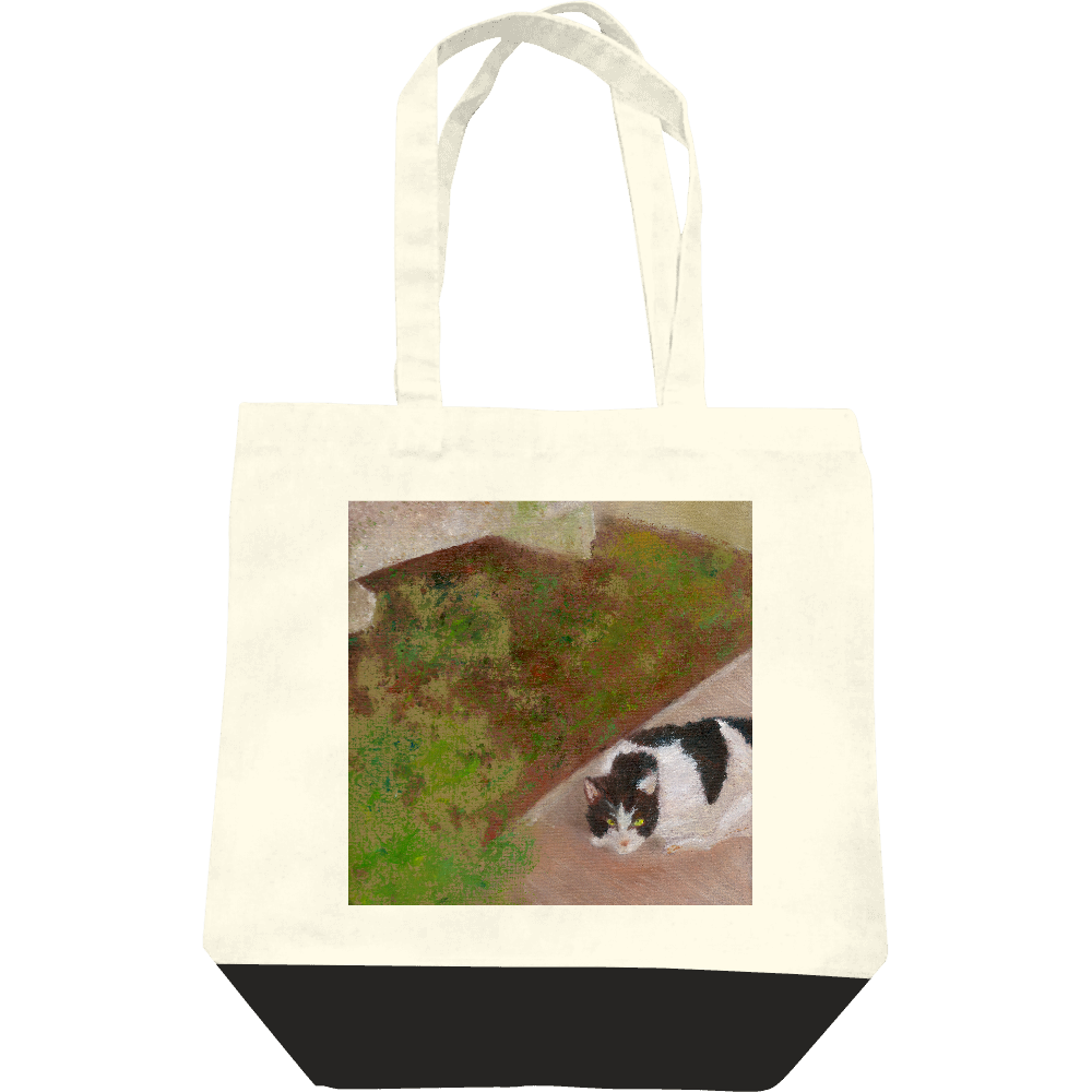 ｢Landscape with cat｣ トートバッグ