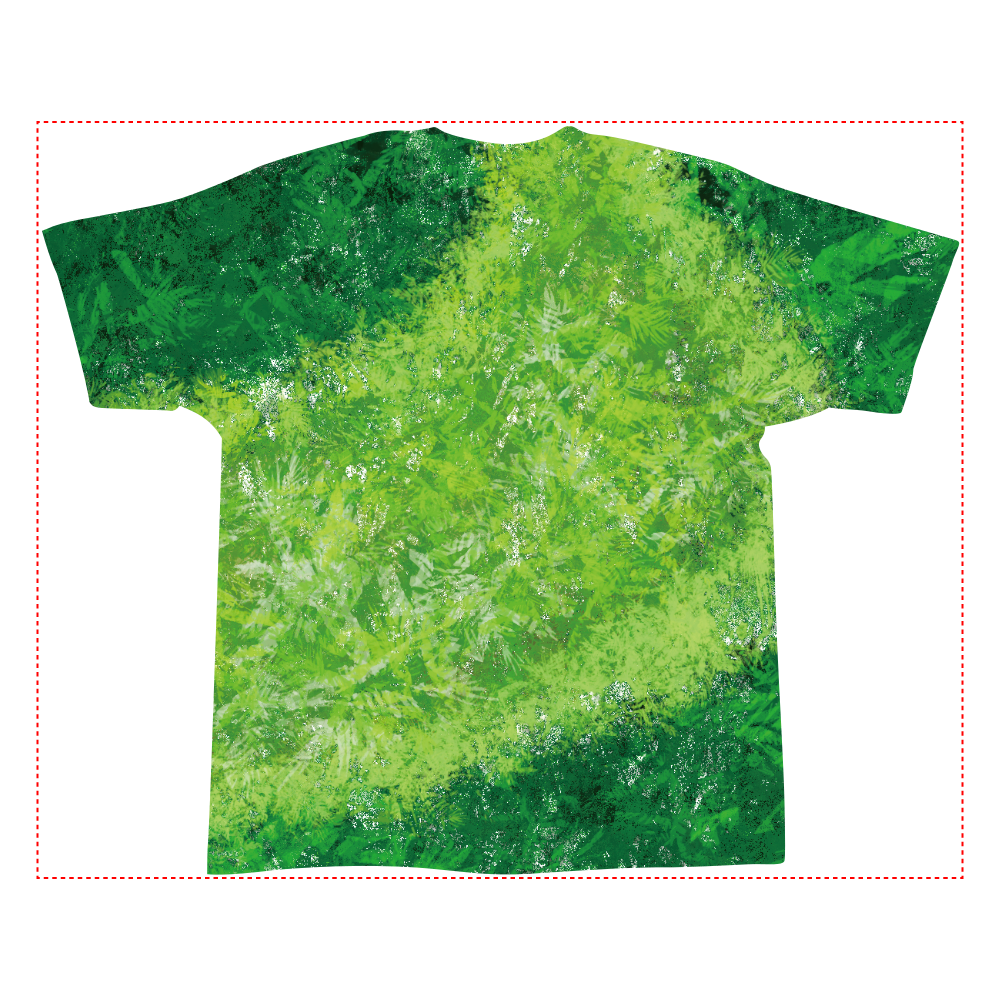 胃袋さんの休日　全面インクジェットTシャツ(XL)  両面フルグラフィックTシャツ(XL) (全面インクジェットプリント)2