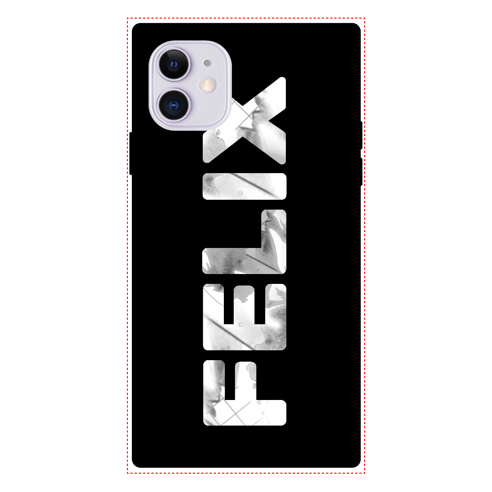 FELIX【11 / XI】 iPhone11 スクエア型強化ガラスケース 