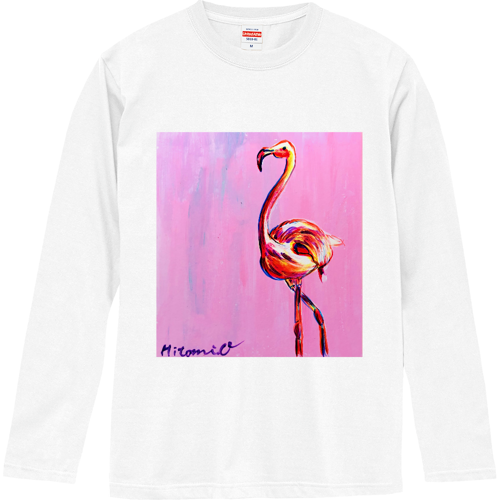 flamingo ロングスリーブTシャツ
