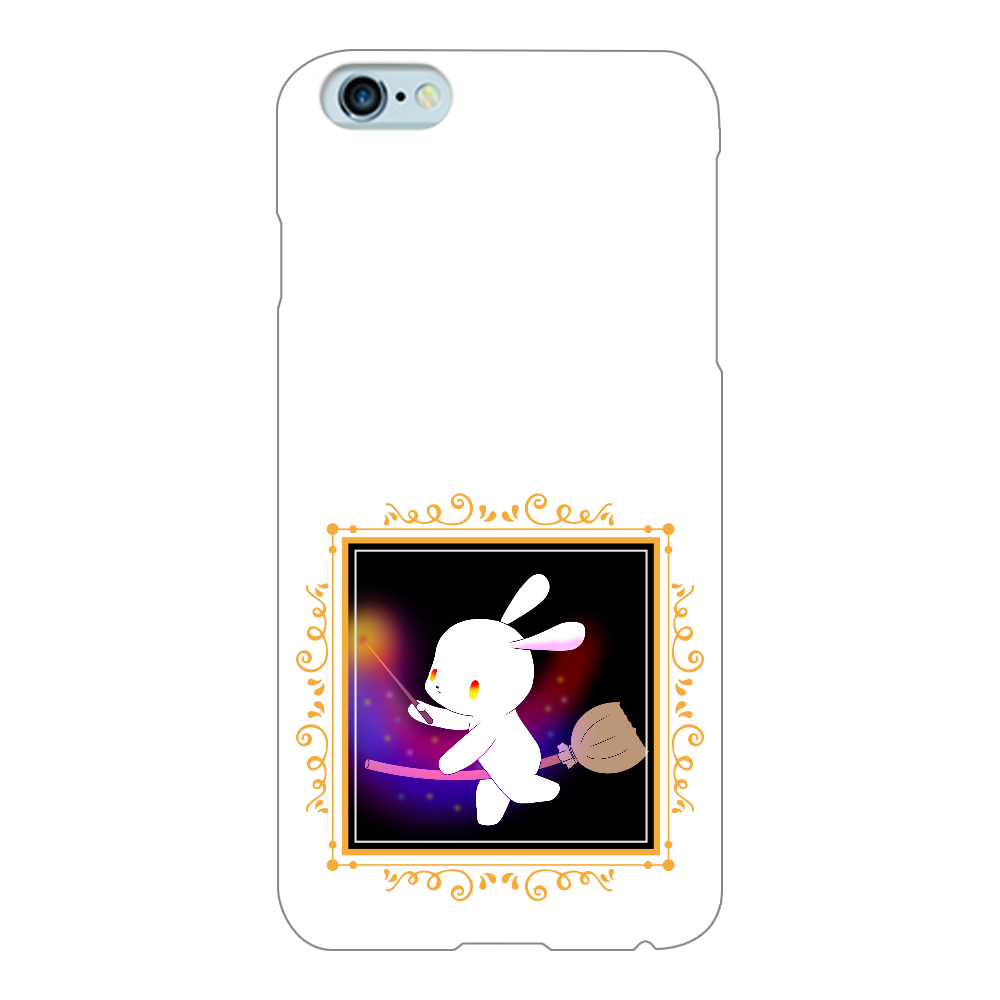 うさぎの魔法使い iPhone6Plus/6sPlus(白)
