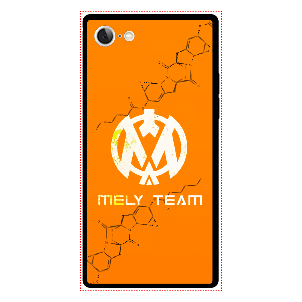 Mely 【8】 iPhone8 背面強化ガラス(スクエア）