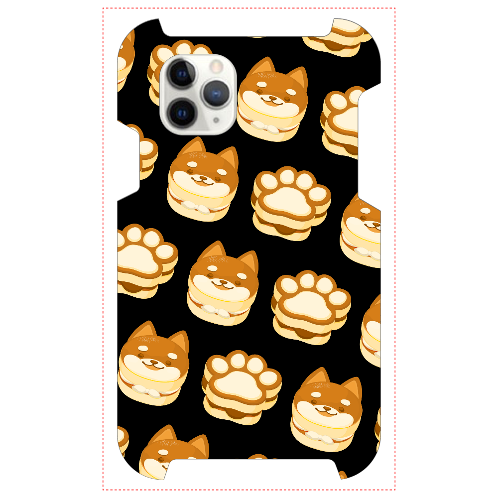 豆柴パンケーキのスマホケース iPhone 11 ProMAX