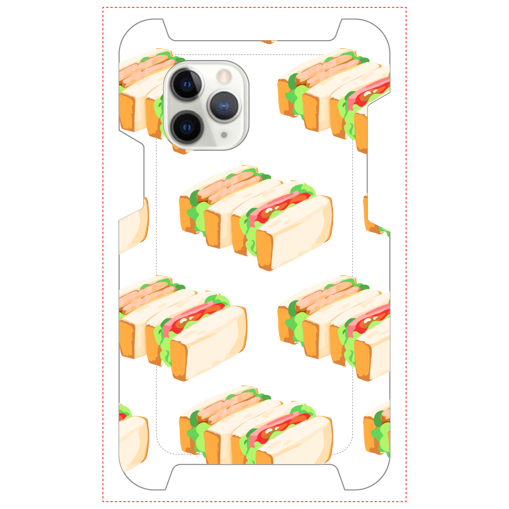 サンドイッチのスマホケース iPhone 11 Pro