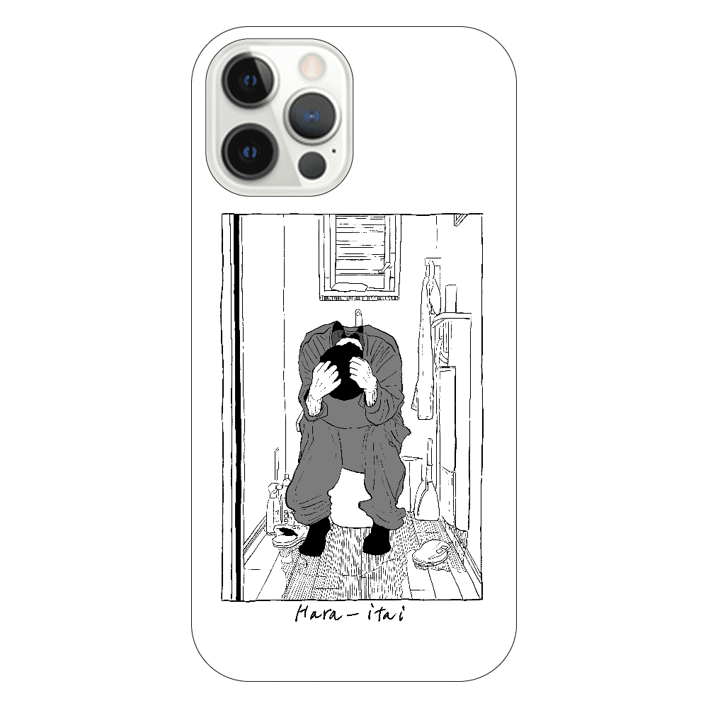 ガチの腹痛iphone12proケースの商品購入ページ オリジナルプリントグッズ販売のオリラボマーケット