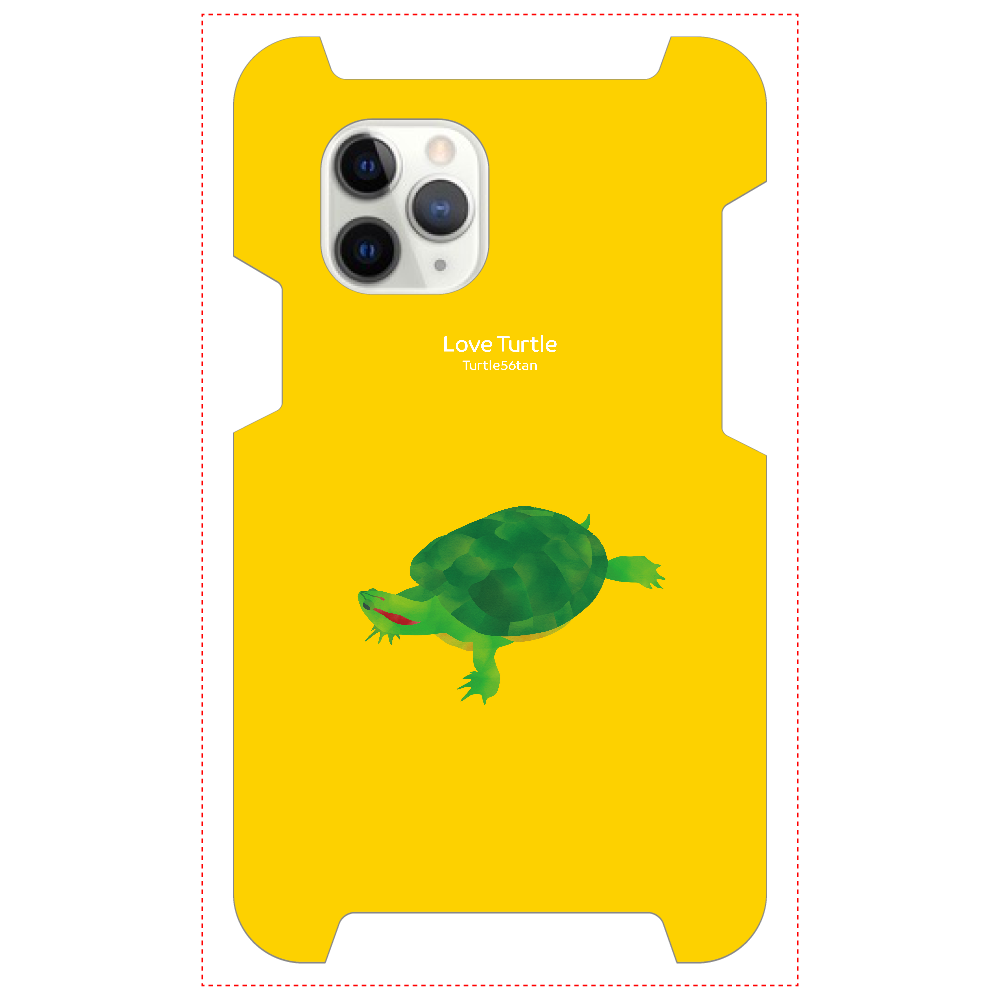 Love Turtle TypeA イエローiPhone 11 Pro1