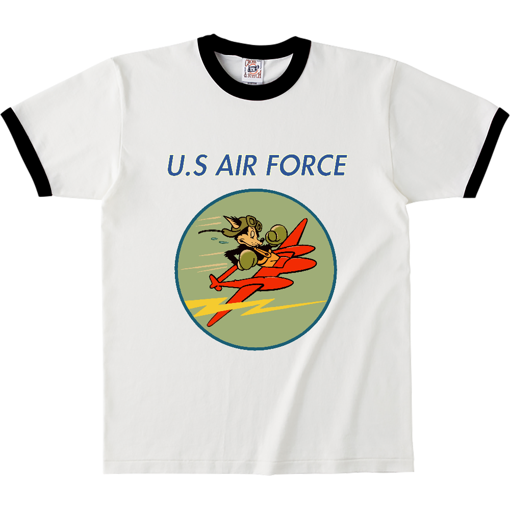 U.S AIR FORCE　Tシャツ オープンエンドマックスウェイトリンガーTシャツ