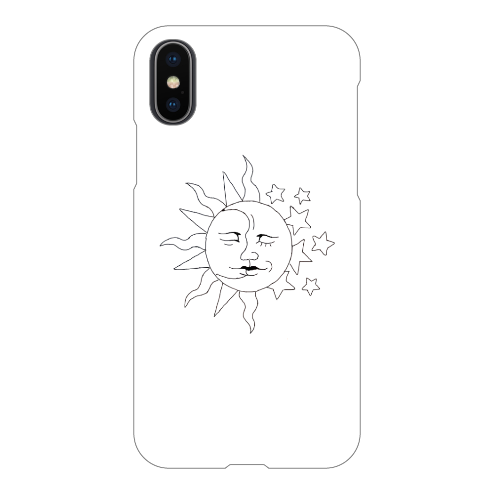 sun -iPhoneX/Xs- 32y iPhoneX/Xs(透明)
