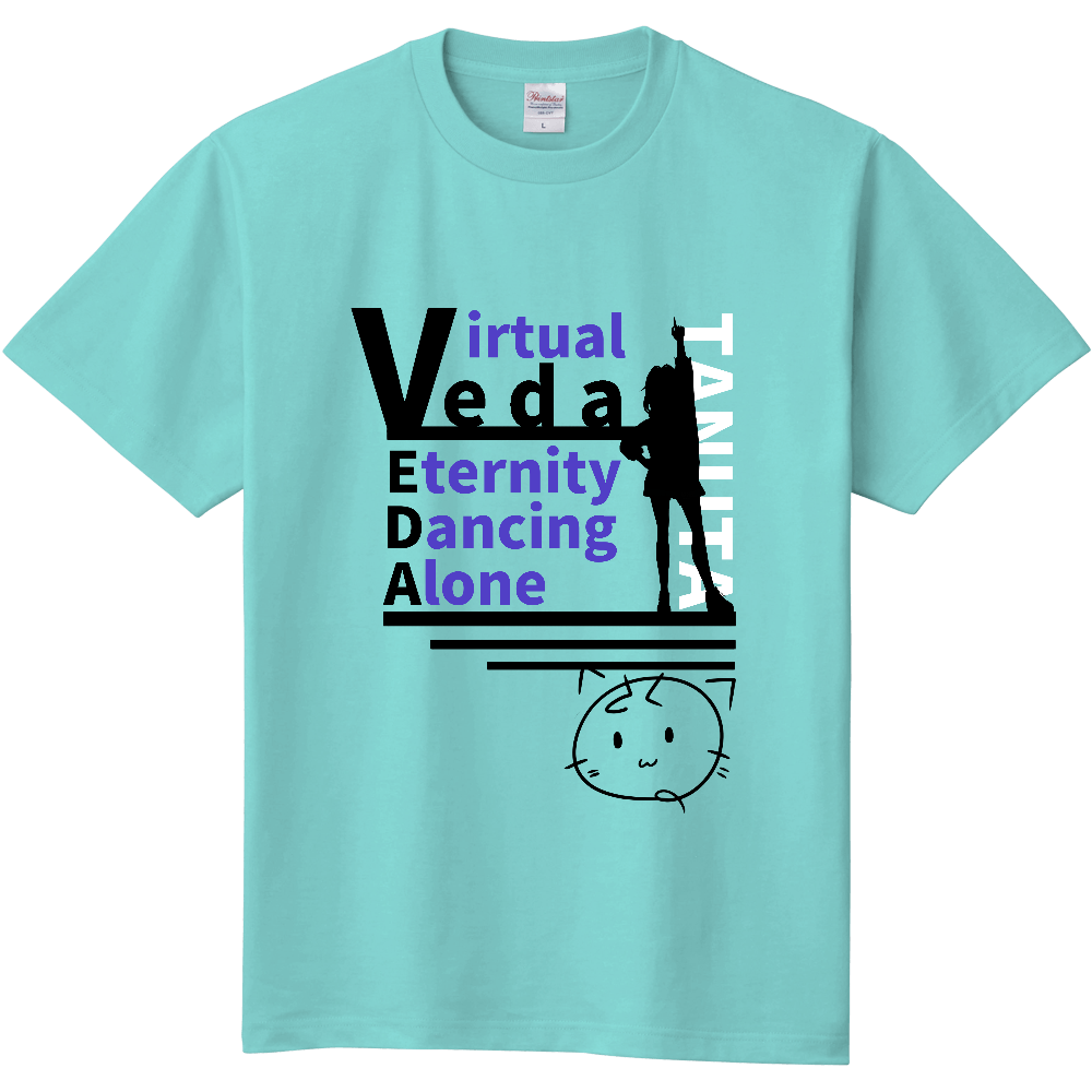 Veda#04ライブTシャツ（さくたぬたVer.） 定番Ｔシャツ