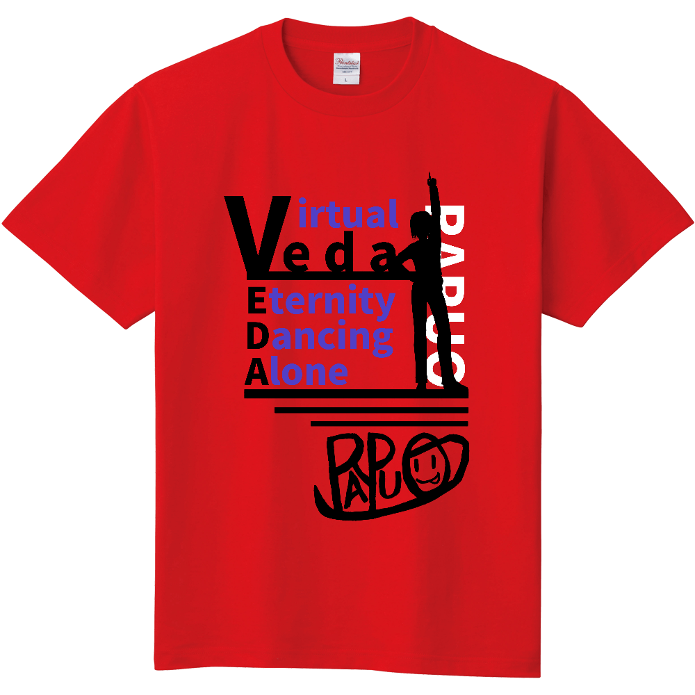Veda#04ライブTシャツ（ラプ夫Ver.）