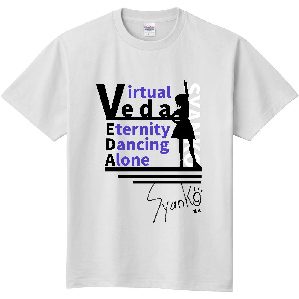 Veda#04ライブTシャツ（しゃん子Ver.） 定番Ｔシャツ