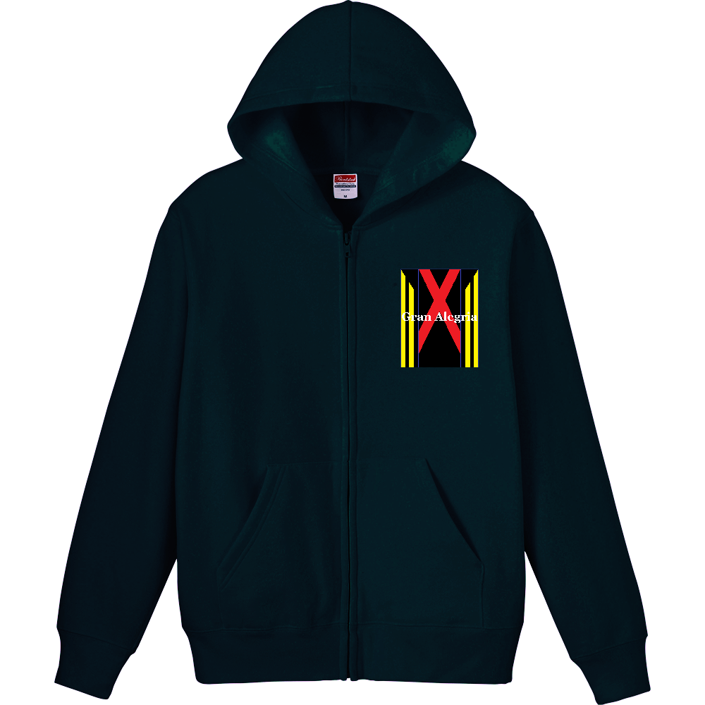 グランアレグリア マイルチャンピオンシップ 裏起毛ジップパーカー