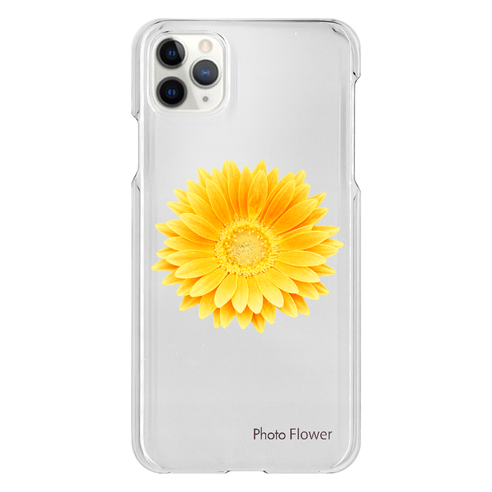 ガーベラの花　イエロー iPhone 11 ProMax（透明）