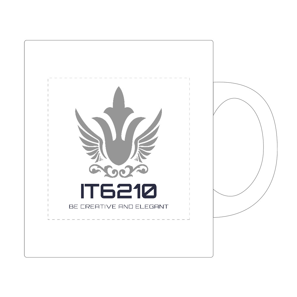 【IT6210】オリジナルマグカップ ワンポイント マグカップ