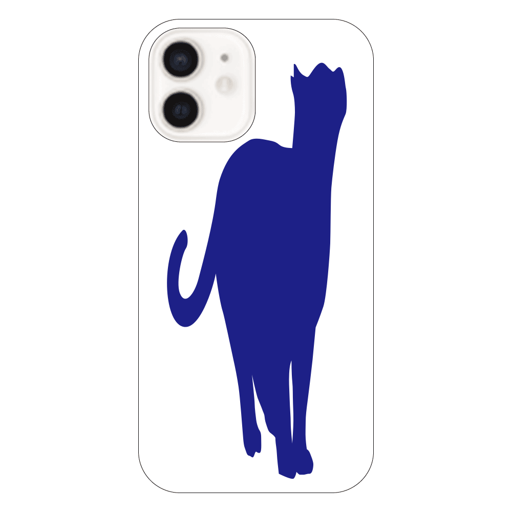 猫柄のiPhone12（透明） クリア iPhone12（透明）