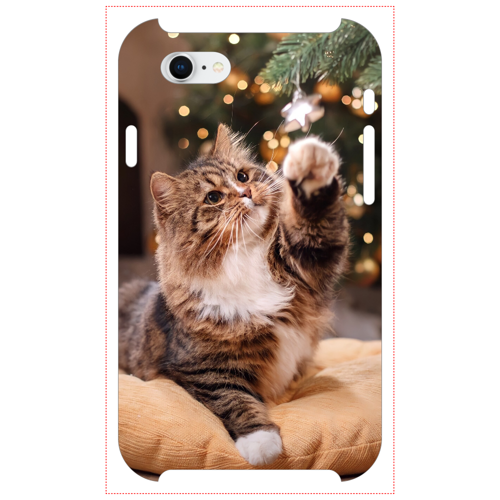 クリスマス猫iPhoneSE2/SE31