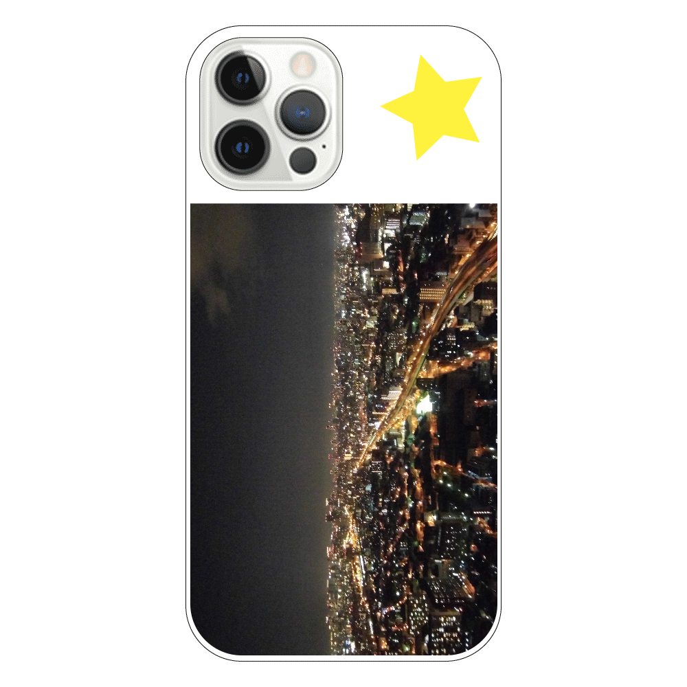 100万ドルの夜景　iPhone12 Pro iPhone12 Pro(透明）