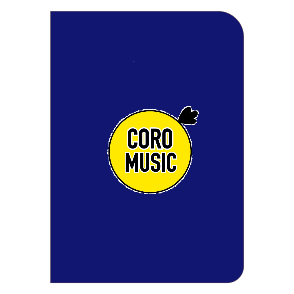 CORO　MUSIC　ポケットノート ハードカバーポケットノート