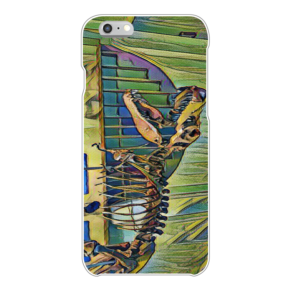 恐竜骨格 iPhone6/6s(白)