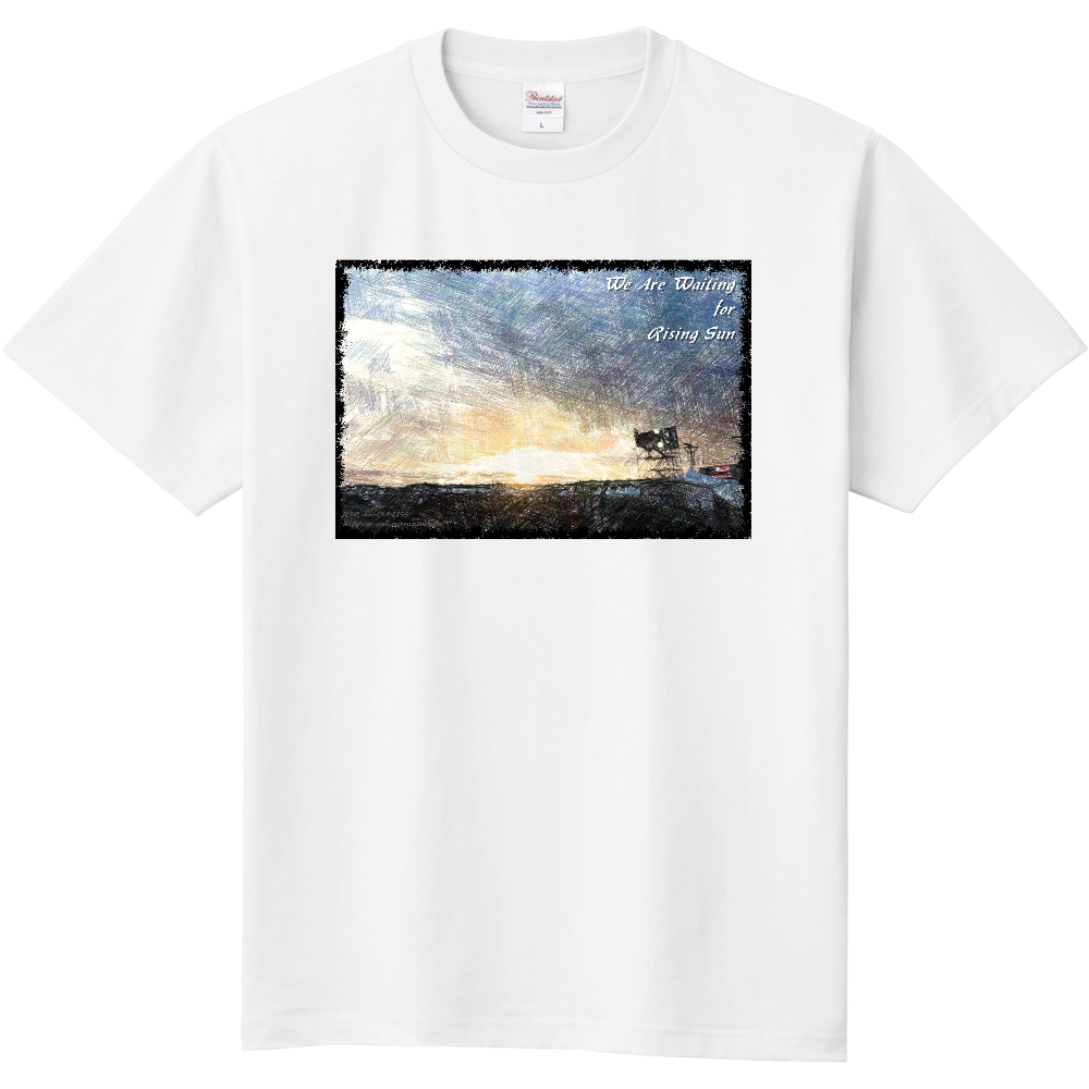We Are Waiting for Rising Sun（その４） 定番Ｔシャツ