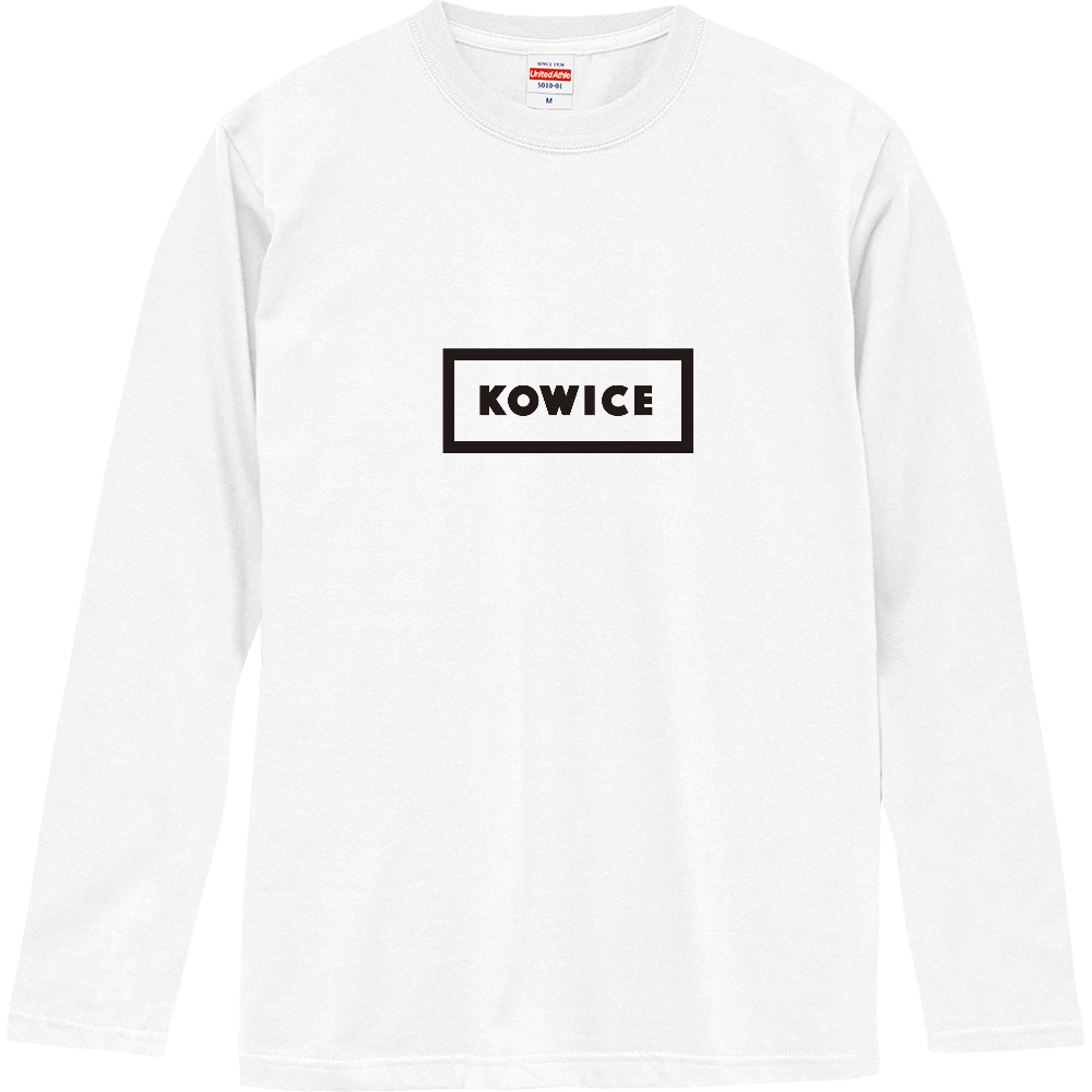KOWICE Long T-shirt (Black Logo) ロングスリーブTシャツ