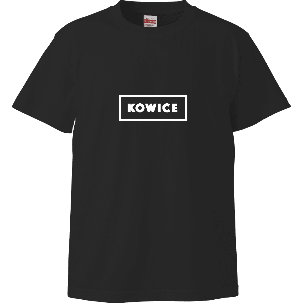 KOWICE T-shirt (White Logo) ハイクオリティーTシャツ
