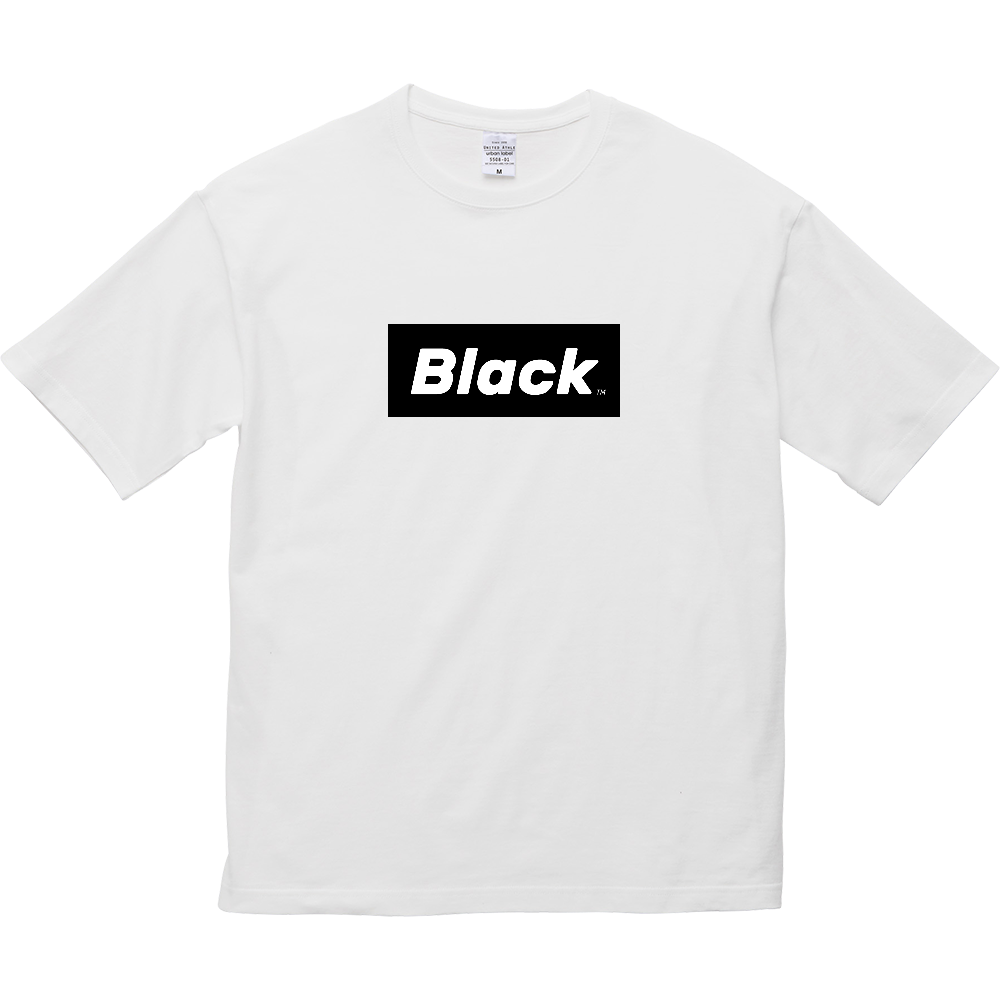 Black BOX / Tshirt 5.6オンス ビッグシルエット Ｔシャツ
