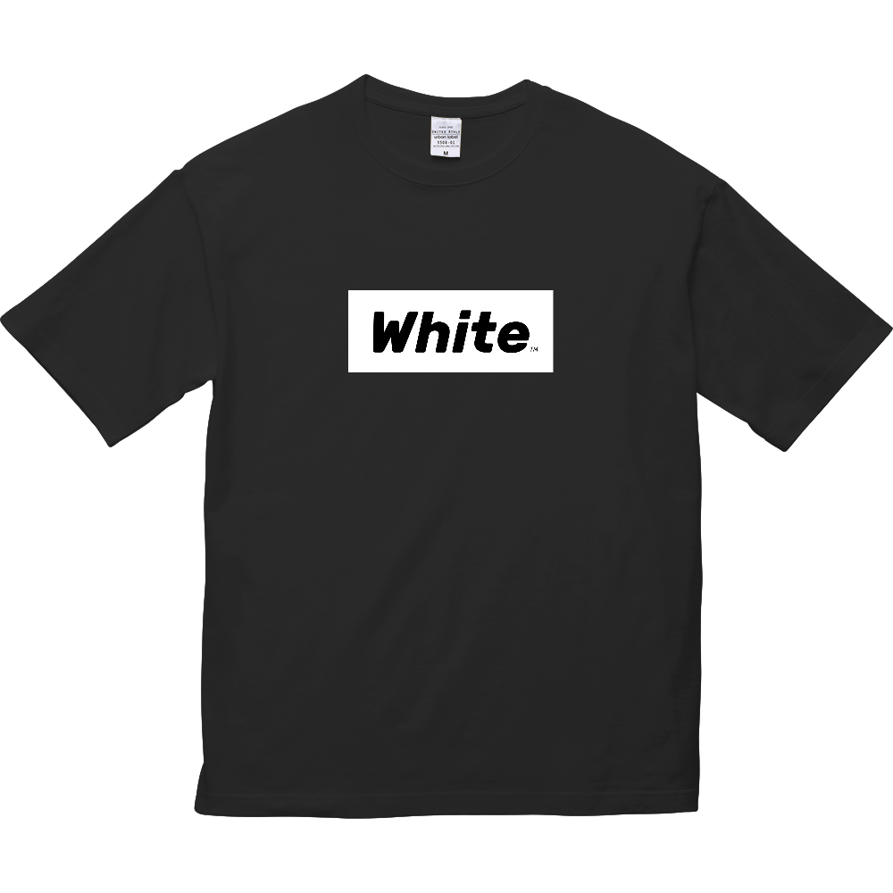 White BOX / Tshirt 5.6オンス ビッグシルエット Ｔシャツ