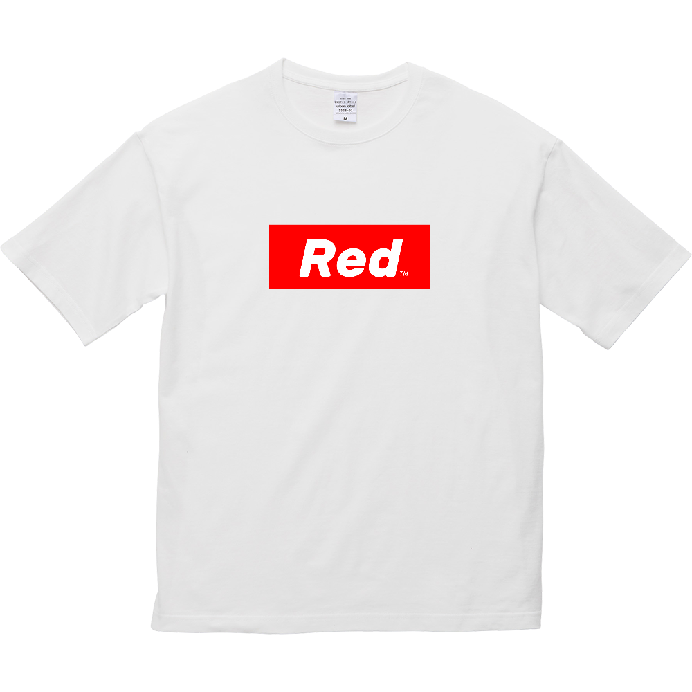 Red BOX / Tshirt 5.6オンス ビッグシルエット Ｔシャツ