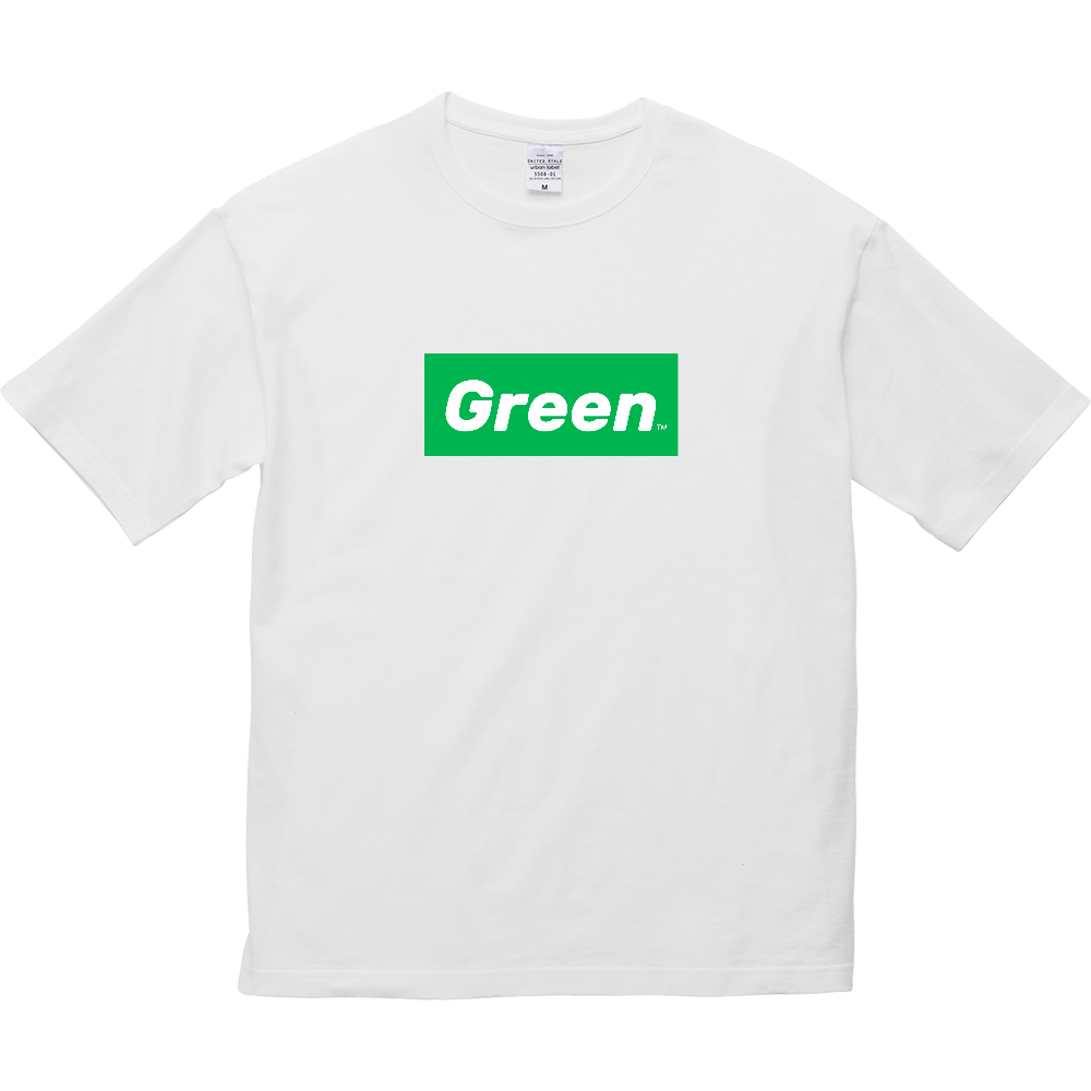 Green BOX / Tshirt 5.6オンス ビッグシルエット Ｔシャツ