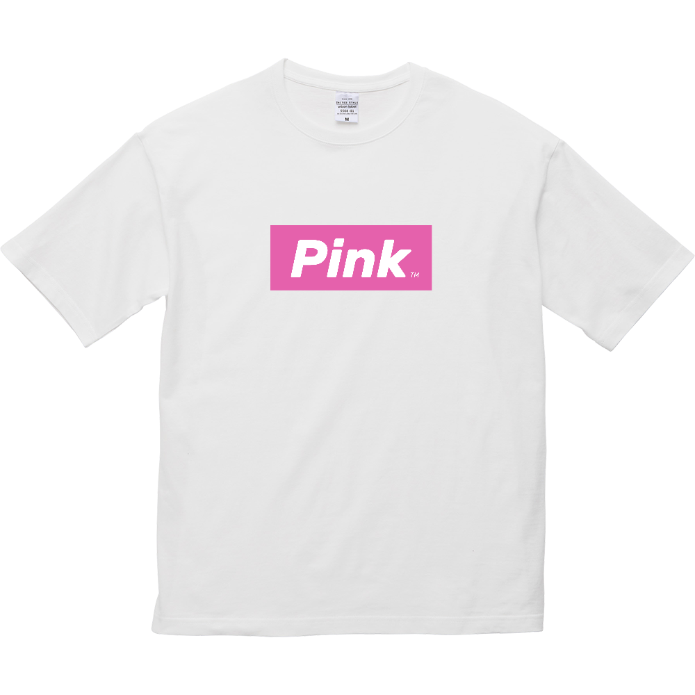 Pink BOX / Tshirt 5.6オンス ビッグシルエット Ｔシャツ