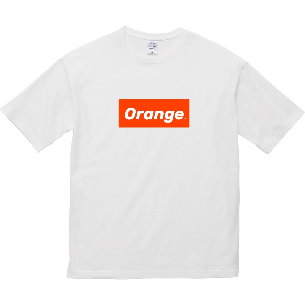 Orange BOX / Tshirt 5.6オンス ビッグシルエット Ｔシャツ