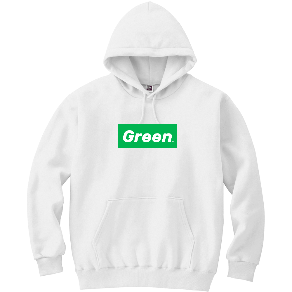 Green BOX / Parker 軽量プルパーカー (長袖プリント)