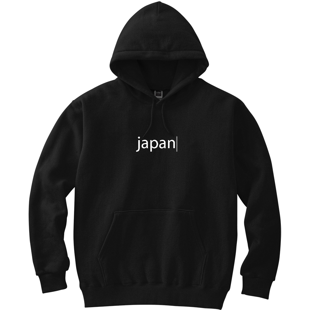 japan| White Logo / Parker 軽量プルパーカー (長袖プリント)